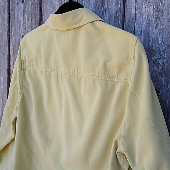 Shaped Corduroy Button-front Shirt Long Sleeve - Picture 13 of 15